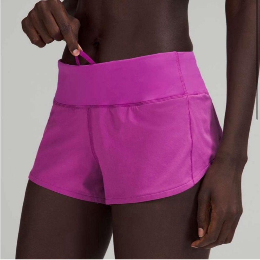 Lululemon speed up shorts 2.5